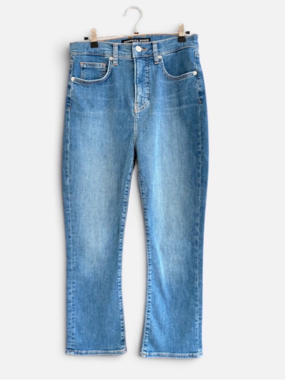 Veronica Beard Carly Kick Flare High Rise Jeans 28